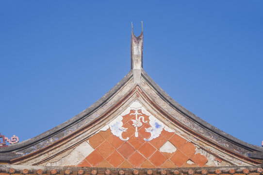 蝙蝠纹山墙