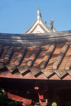 崇福寺屋檐局部