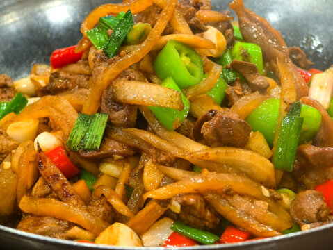 干锅鸡胗