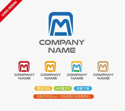 M字母LOGO