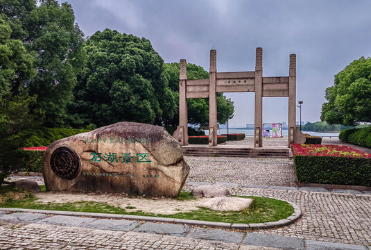 苏州石湖风光