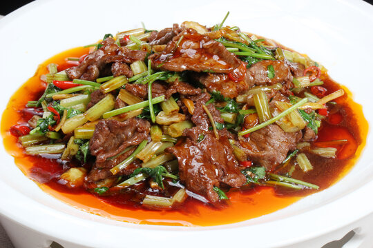 香辣炒羊肉