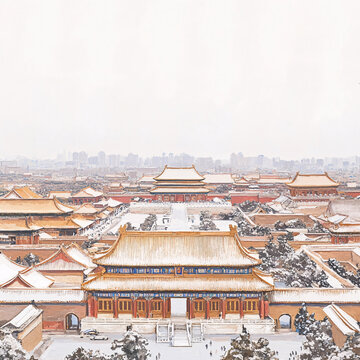 雪中宫阙