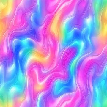 配色全息背景