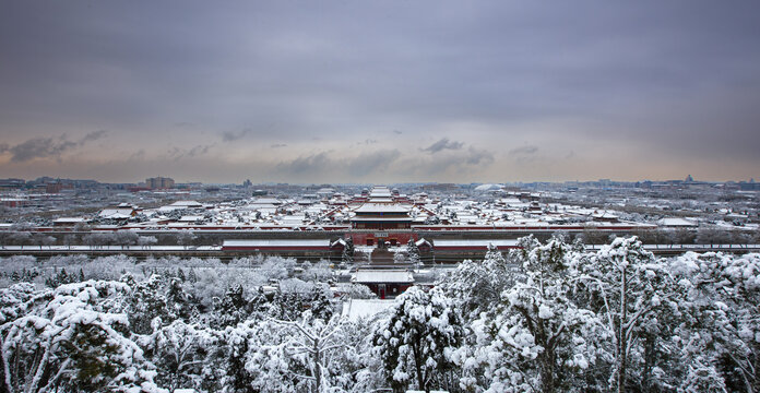 故宫雪景