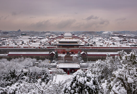 故宫雪景