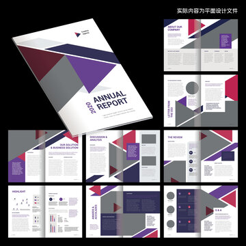 高端通用画册ID设计模板