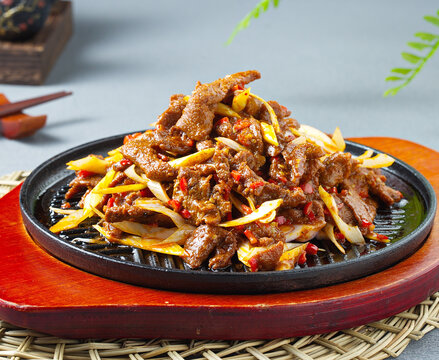 剁椒孜然烤肉