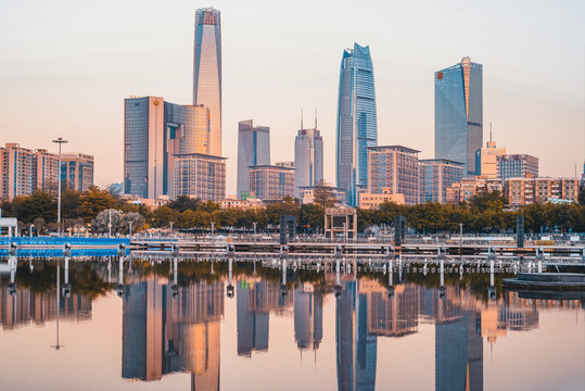 东莞标志性建筑群超高清画质