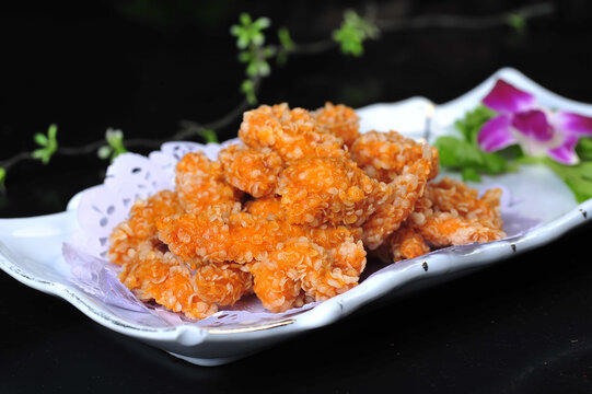 松香鸡柳