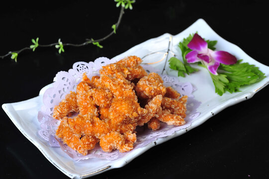 松香鸡柳