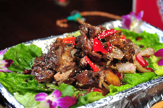 孜然羊肉
