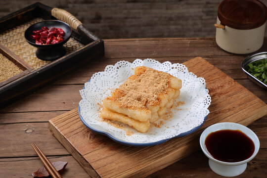 红糖糍粑