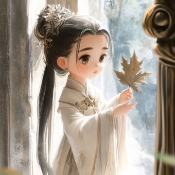 汉服卡通娃娃