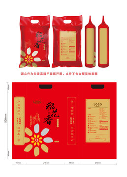 稻花香大米包装