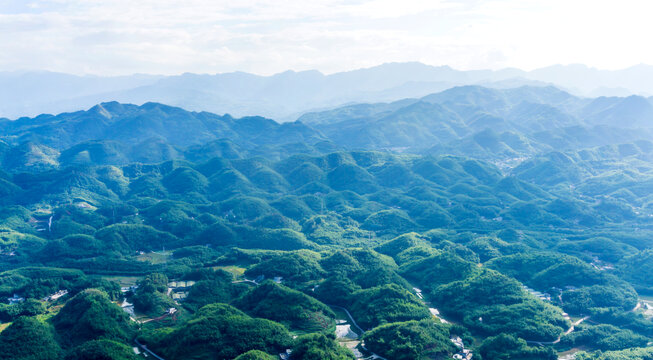拜寿台远眺