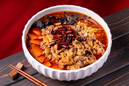水煮牛肉