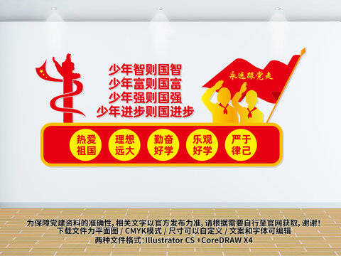 少年强文化墙