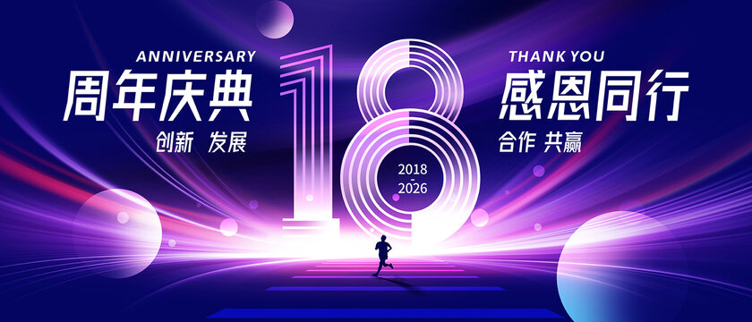 18周年