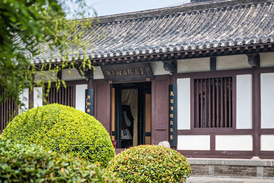 江苏省宿迁项王故里景区的古建筑