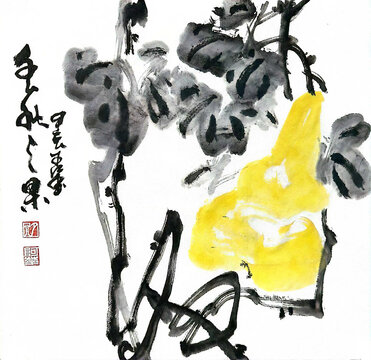 写意葫芦装饰画