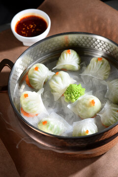 翡翠蒸饺