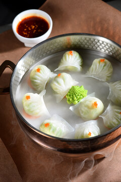 翡翠蒸饺