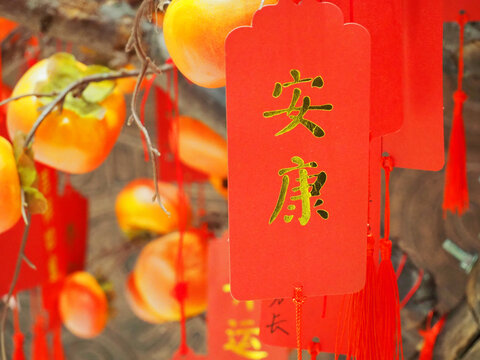 柿子树祈愿安康