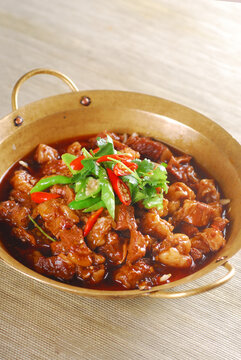 干锅牛肉
