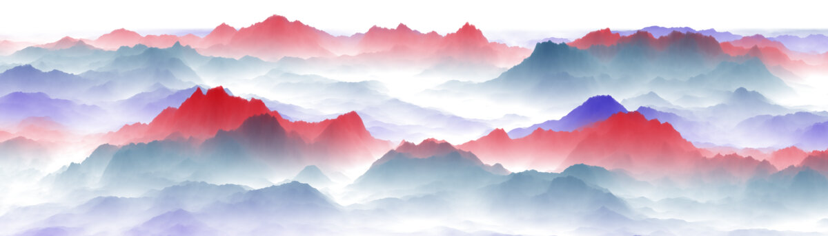 新中式山水画