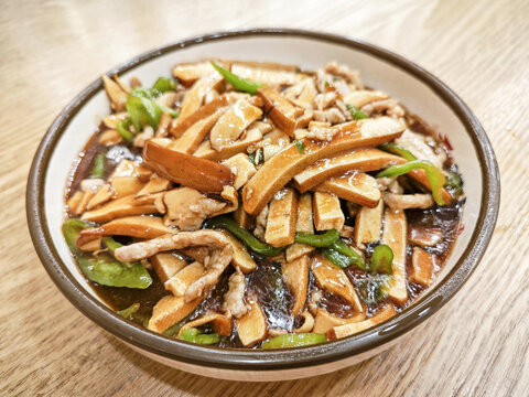 香干炒肉丝