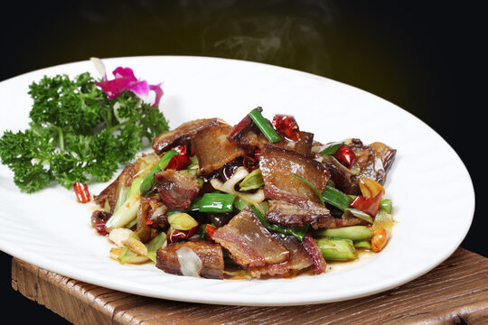 小炒腊肉