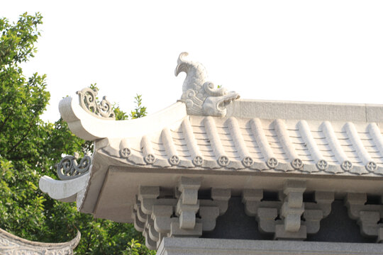 中式建筑屋檐