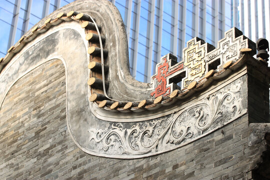 中式建筑屋檐