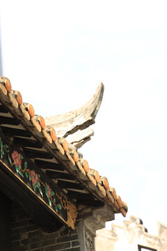 中式建筑屋檐
