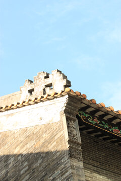 中式建筑屋檐