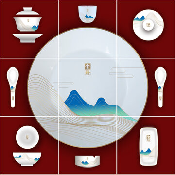 舍得餐具设计