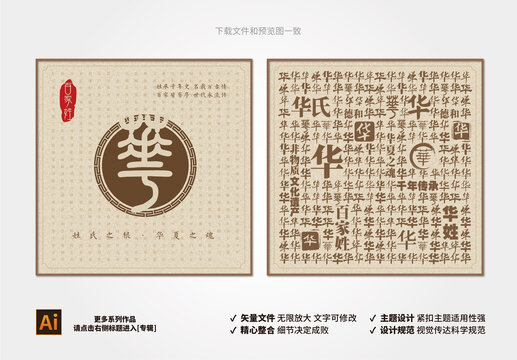 百家姓华