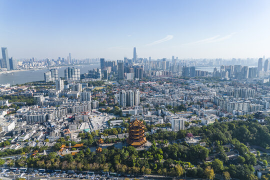 武汉黄鹤楼建筑景观
