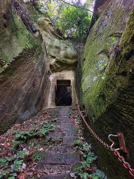 四川威远大堡墩山径