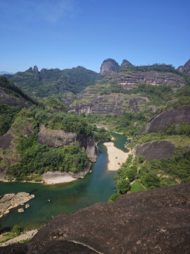 武夷山登顶风景