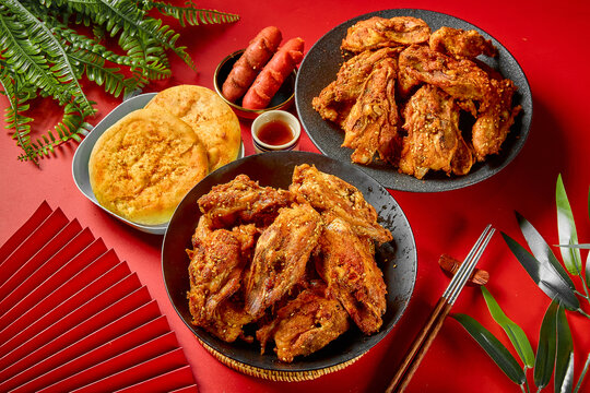 炸鸡骨架套餐