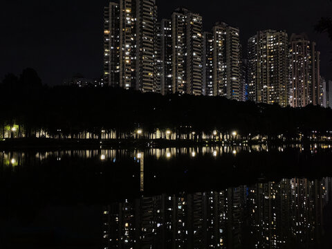 城市灯火