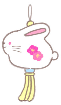 兔子挂件