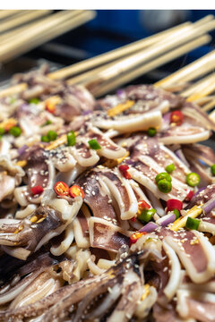 海鲜零食香辣鱿鱼