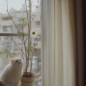 窗台一角