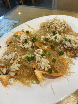 粉丝蒸扇贝