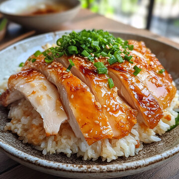 炙烤鸡肉饭