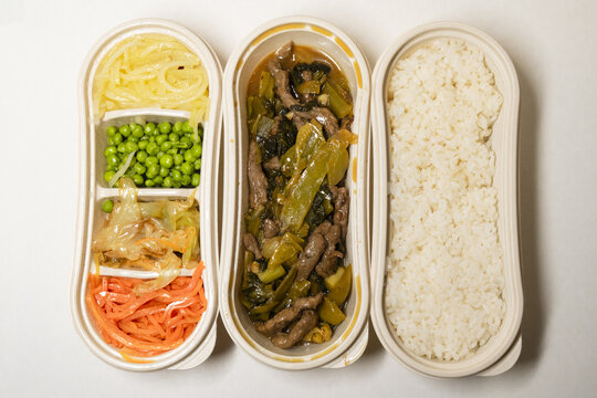 外卖酸菜爆炒牛肉丝单人套餐
