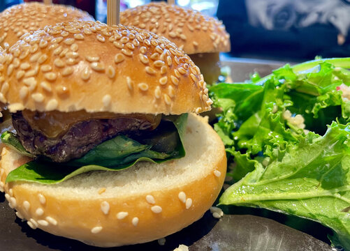 牛肉汉堡